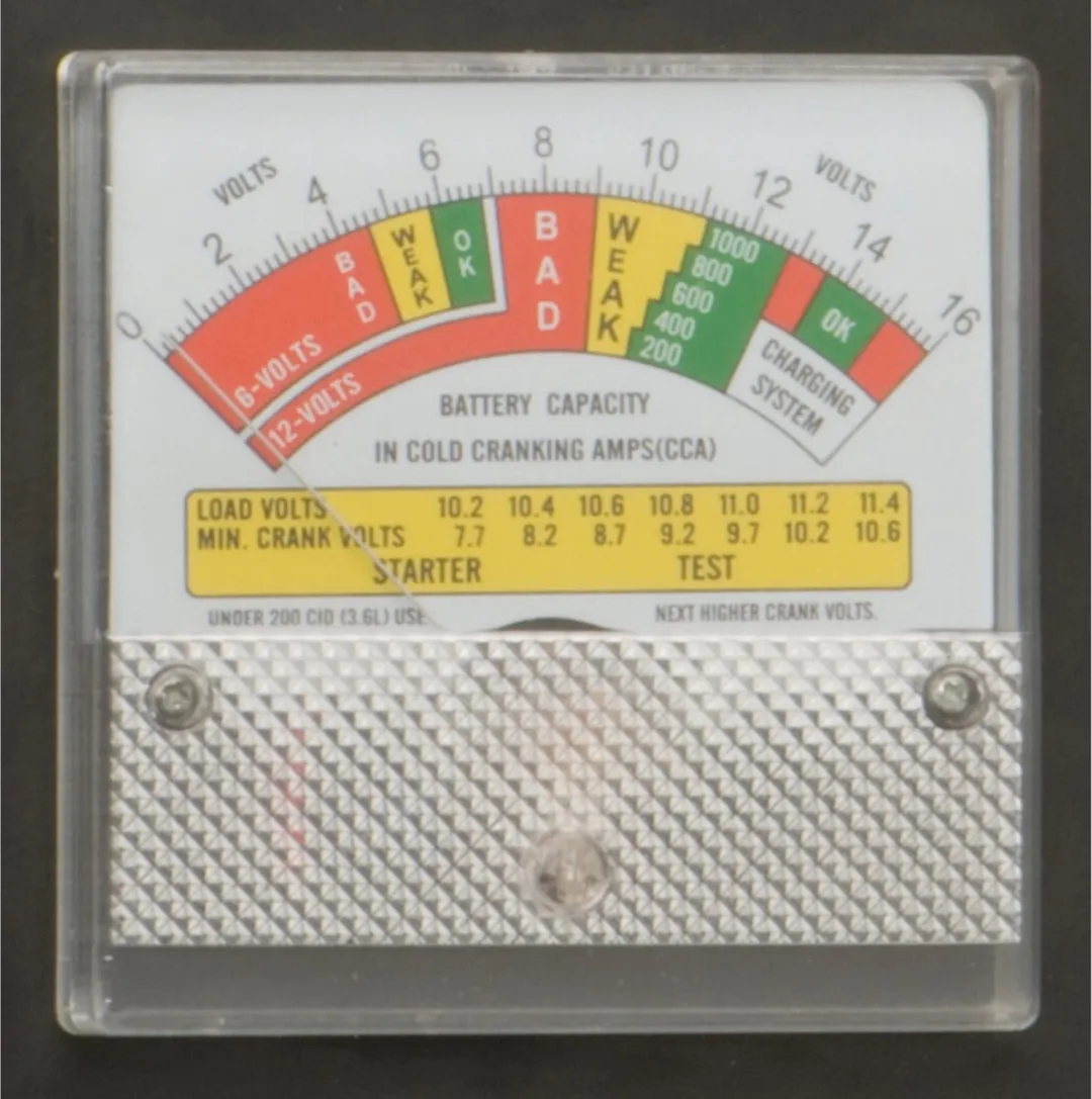 Silverline Accu- en Ladingtester 6V/12V