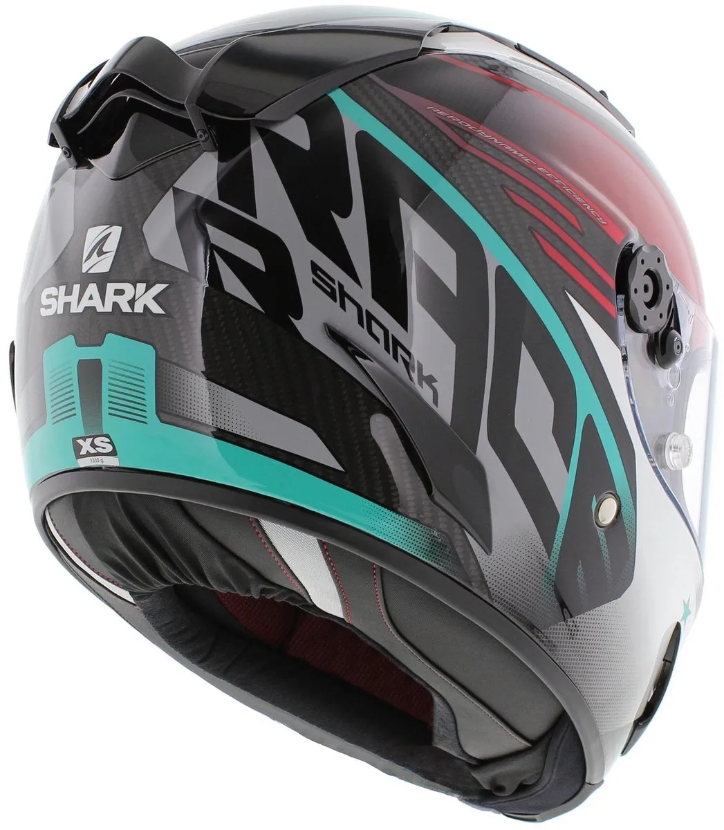 Shark Race-R Pro Carbon Integralhelm - XS - Rood/Blauw
