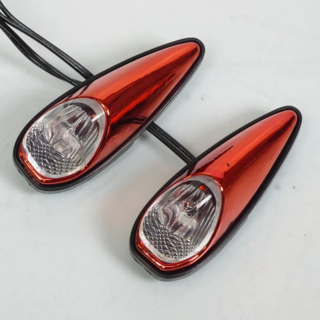 Dolce & Gabbana Mini Clignotant Goutte d'Eau LED - Rood Glas - Motor/Scooter