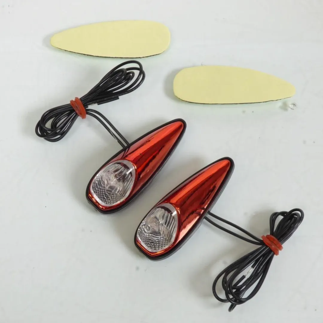 Dolce & Gabbana Mini Clignotant Goutte d'Eau LED - Rood Glas - Motor/Scooter