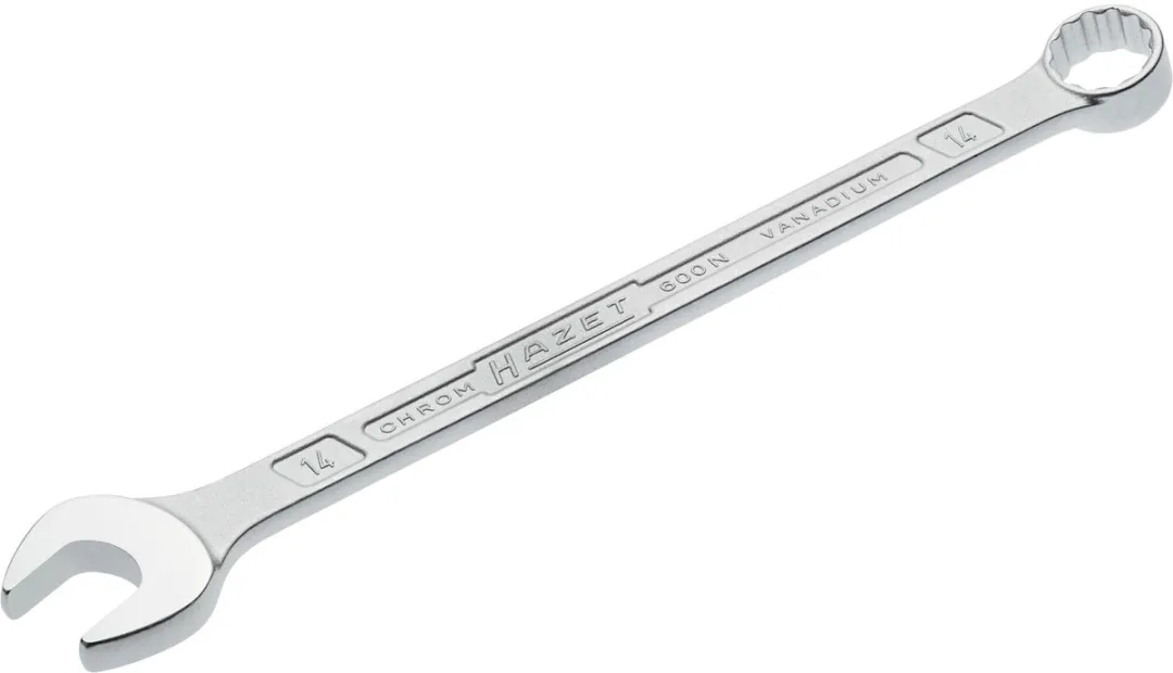 Hazet Steek-/Ringsleutel 14mm - Zilver