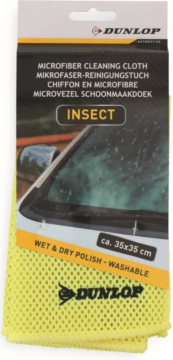 Dunlop Microvezeldoek Velgen Geel