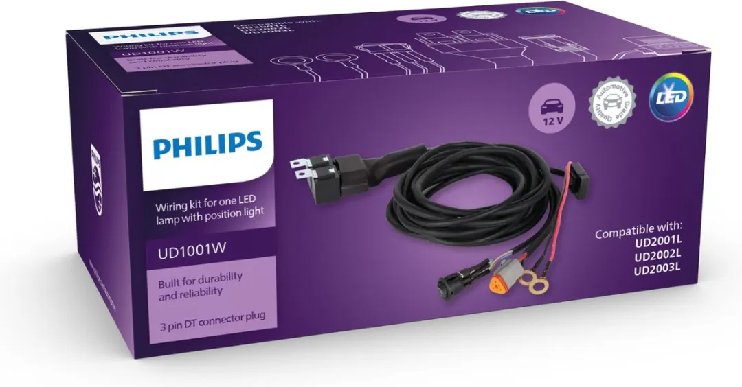 Philips Ultinon Drive 1001W 1XDT3 Kabelboomset - Zwart