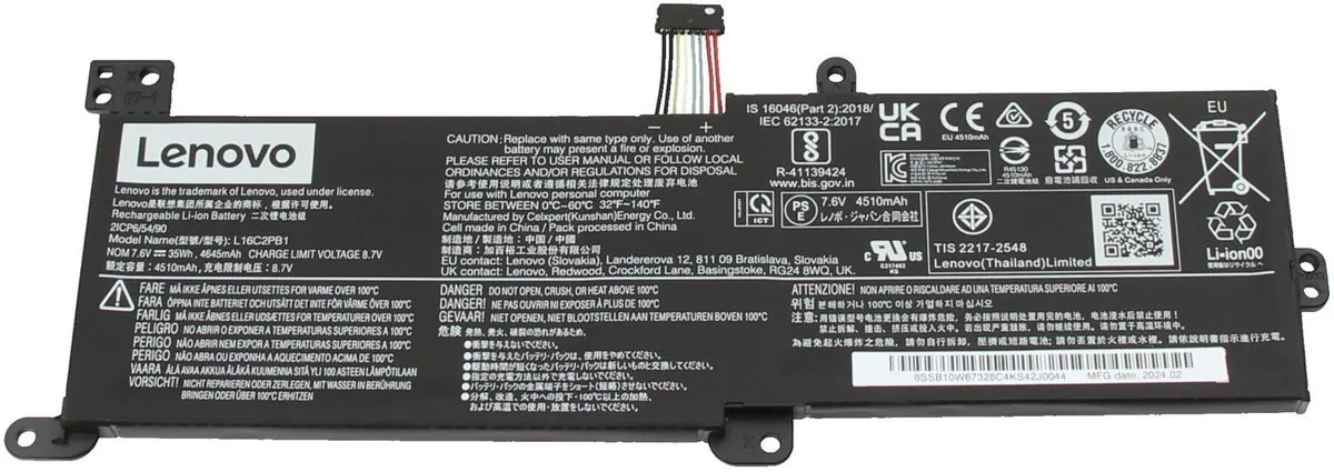 Lenovo L16C2PB1 Accu