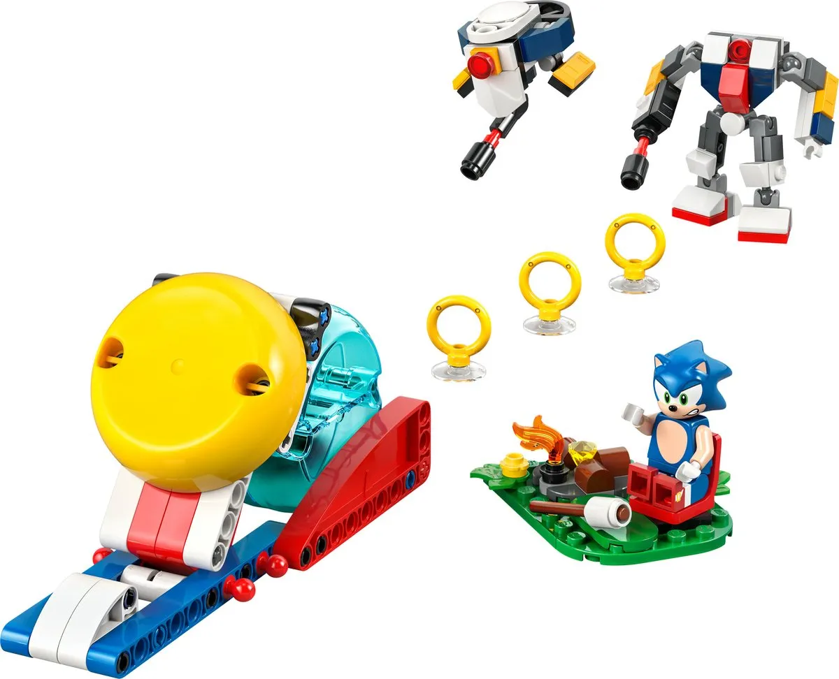 LEGO Sonic the Hedgehog 77001 - Sonics Krachtmeting bij het Kampvuur - 177 Stukken - afbeelding 6 van 6
