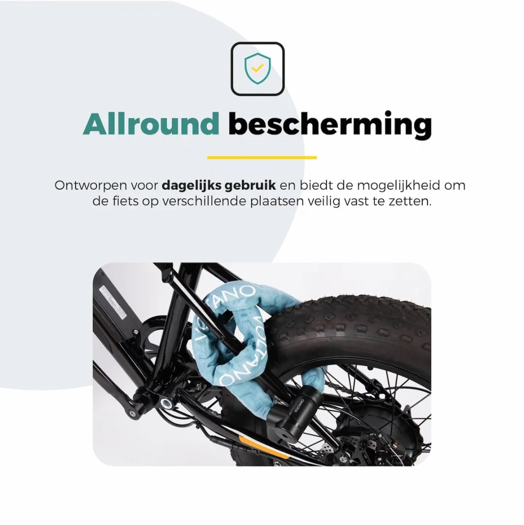 Voltano ART2 Kettingslot Pro Ice Blauw 110cm