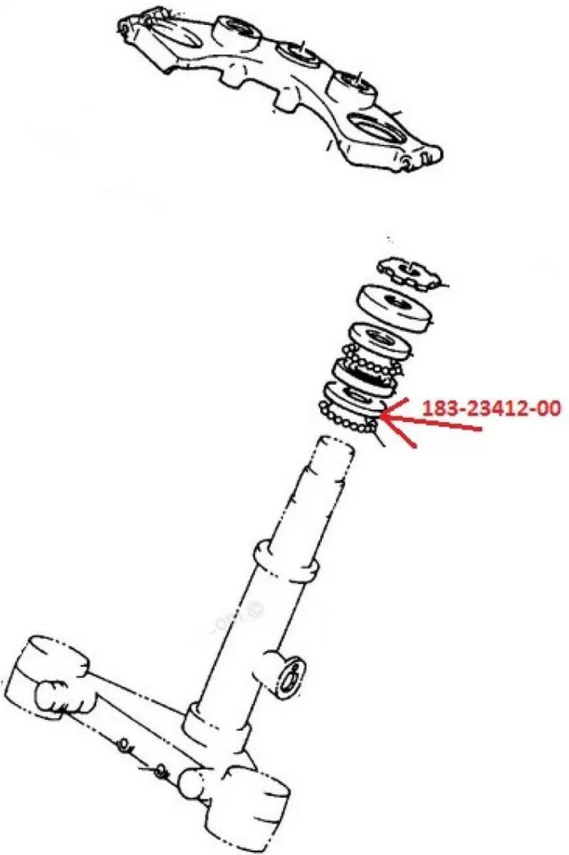 Yamaha 535 Virago Cuvette Infrarood Wielmaat 0