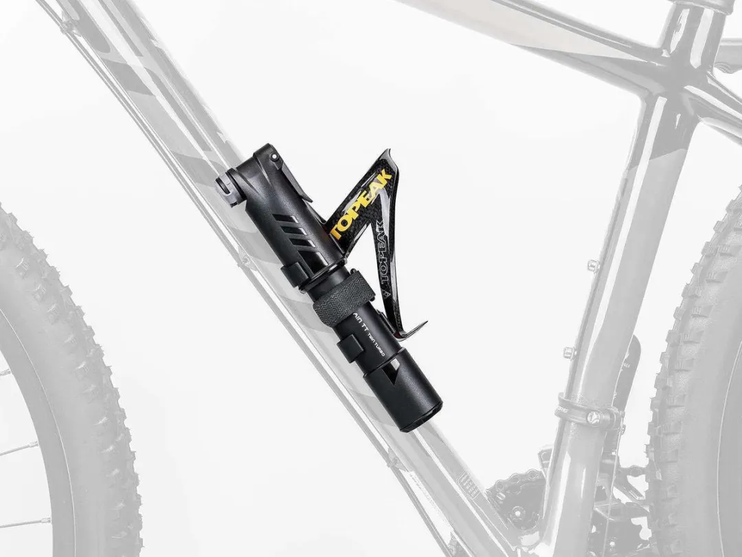 Topeak Mountain TT TwinTurbo Minipomp - 15700008 - Zwart
