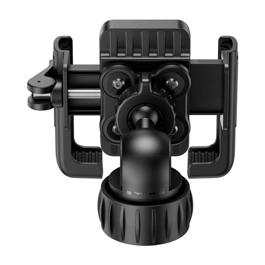 Baseus Go-Trip Telefoonfietshouder 360° Draaibaar - Transparent