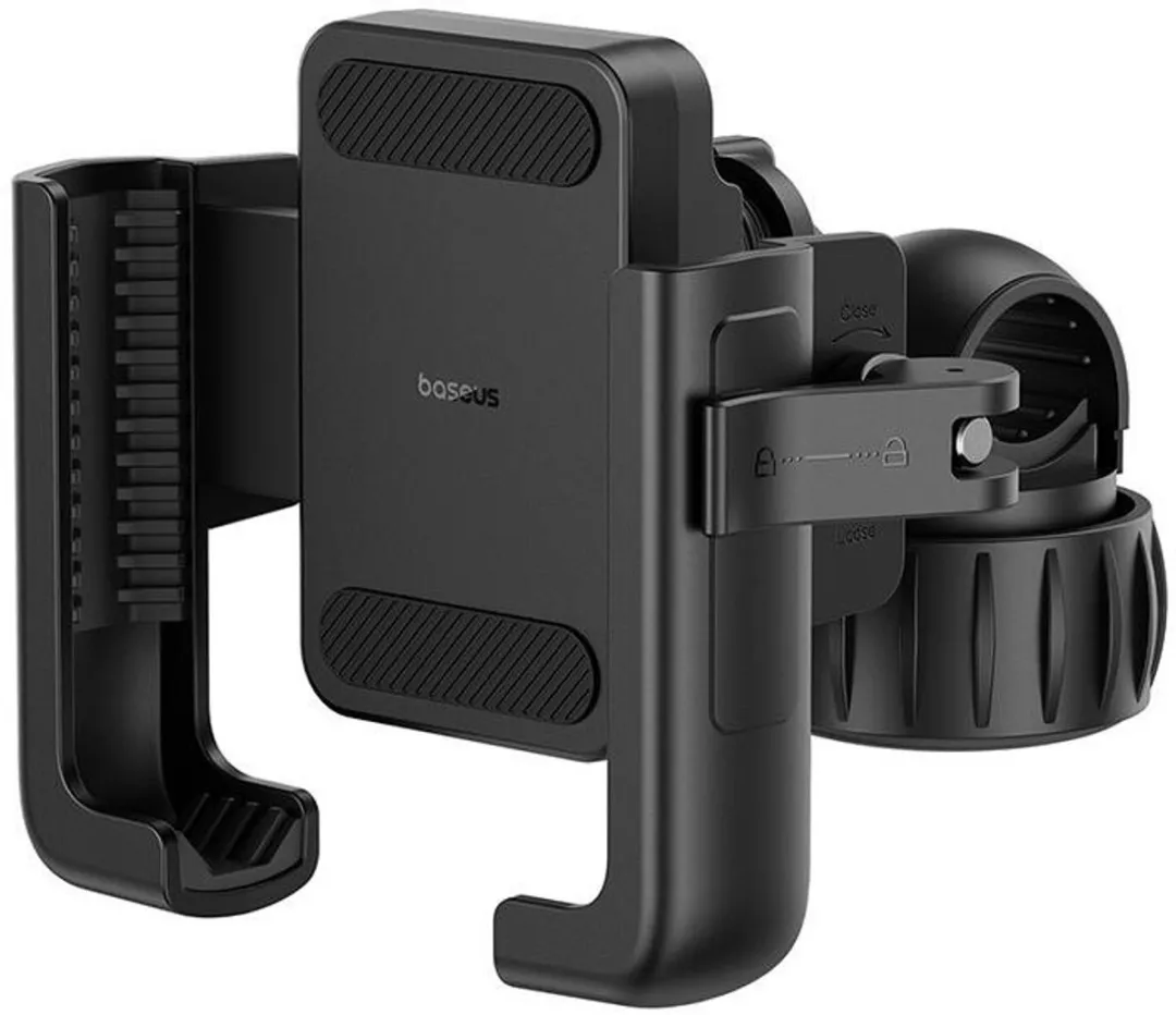 Baseus Go-Trip Telefoonfietshouder 360° Draaibaar - Transparent - afbeelding 6 van 6