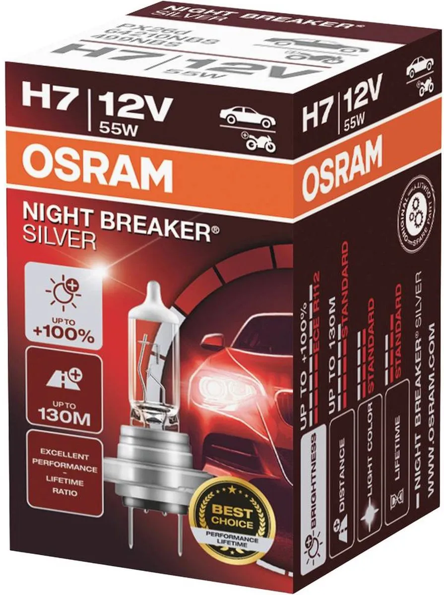 Osram 64210NBS H7 Autolamp 12V 55W - afbeelding 6 van 6