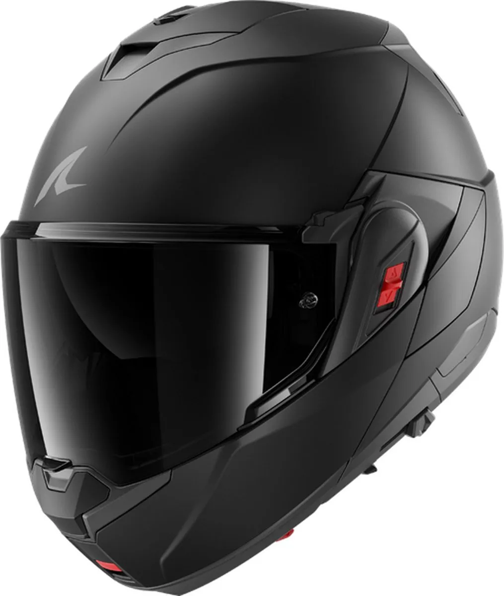 Shark Oxo Dark Shadow KMA Systeemhelm - Maat M