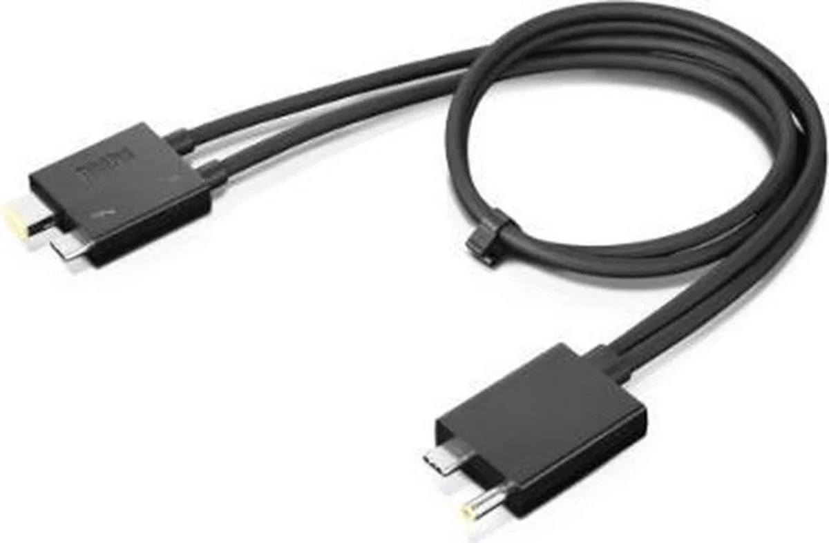 Lenovo Thunderbolt 3 Dock Kabel - Zwart