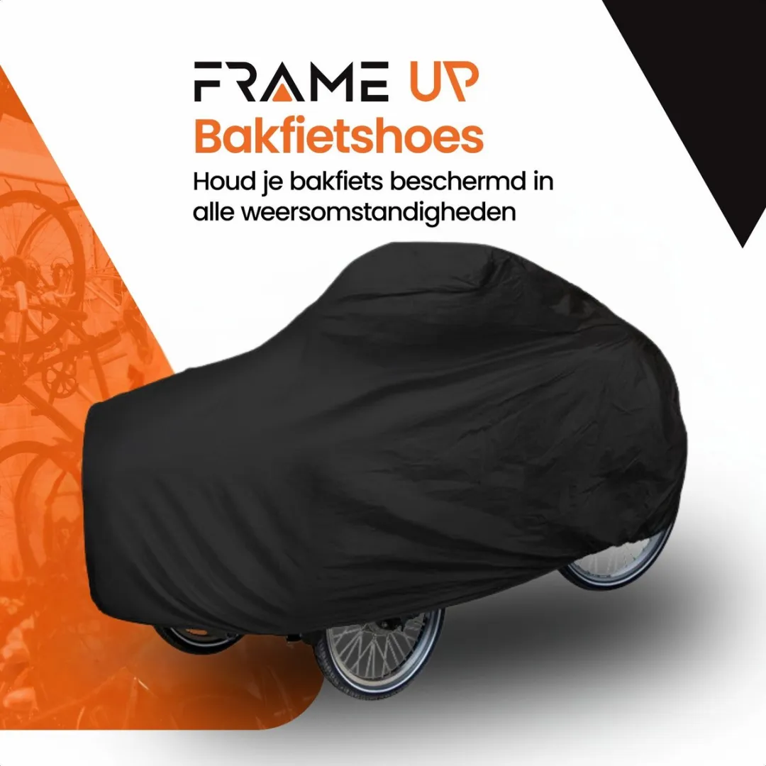 Frame Up Bakfietshoes 3-Wieler XXL - Zwart