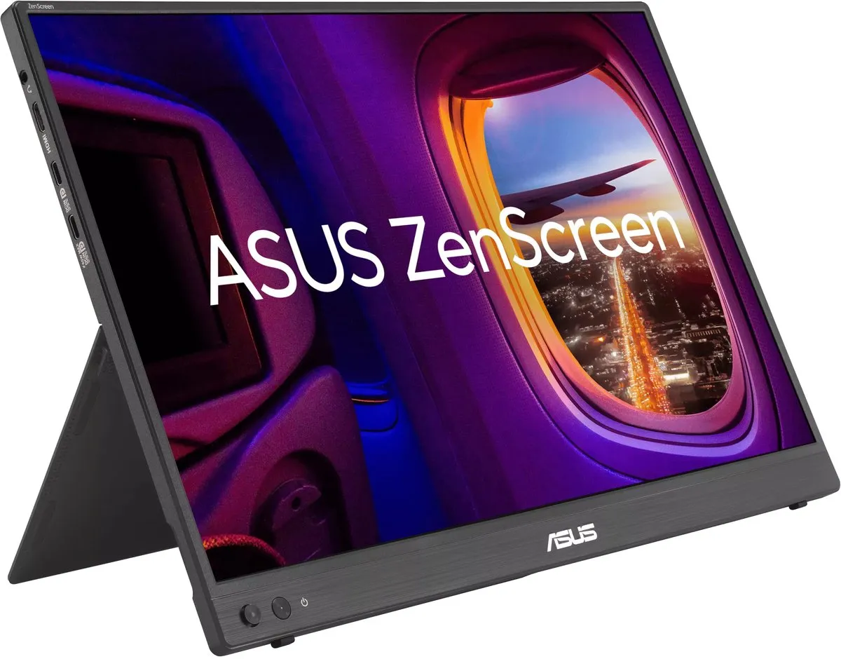 ASUS ZenScreen MB16NCG 16 inch USB-C Monitor - WQXGA 2560x1600 - 155Hz - Zwart