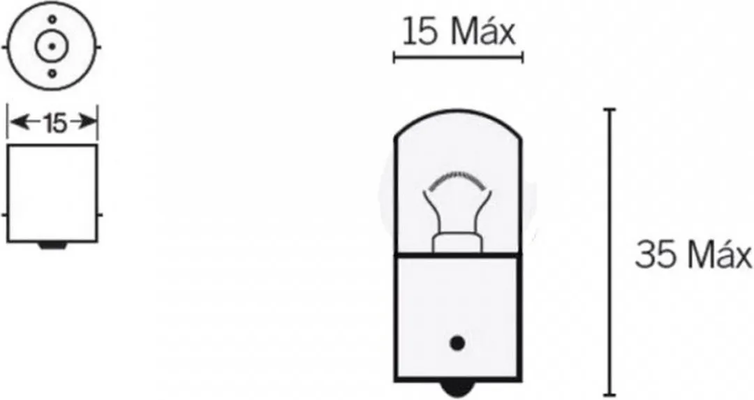 Osram Achterlicht Kawasaki 750 Z ABS 2007-2013 - Wit