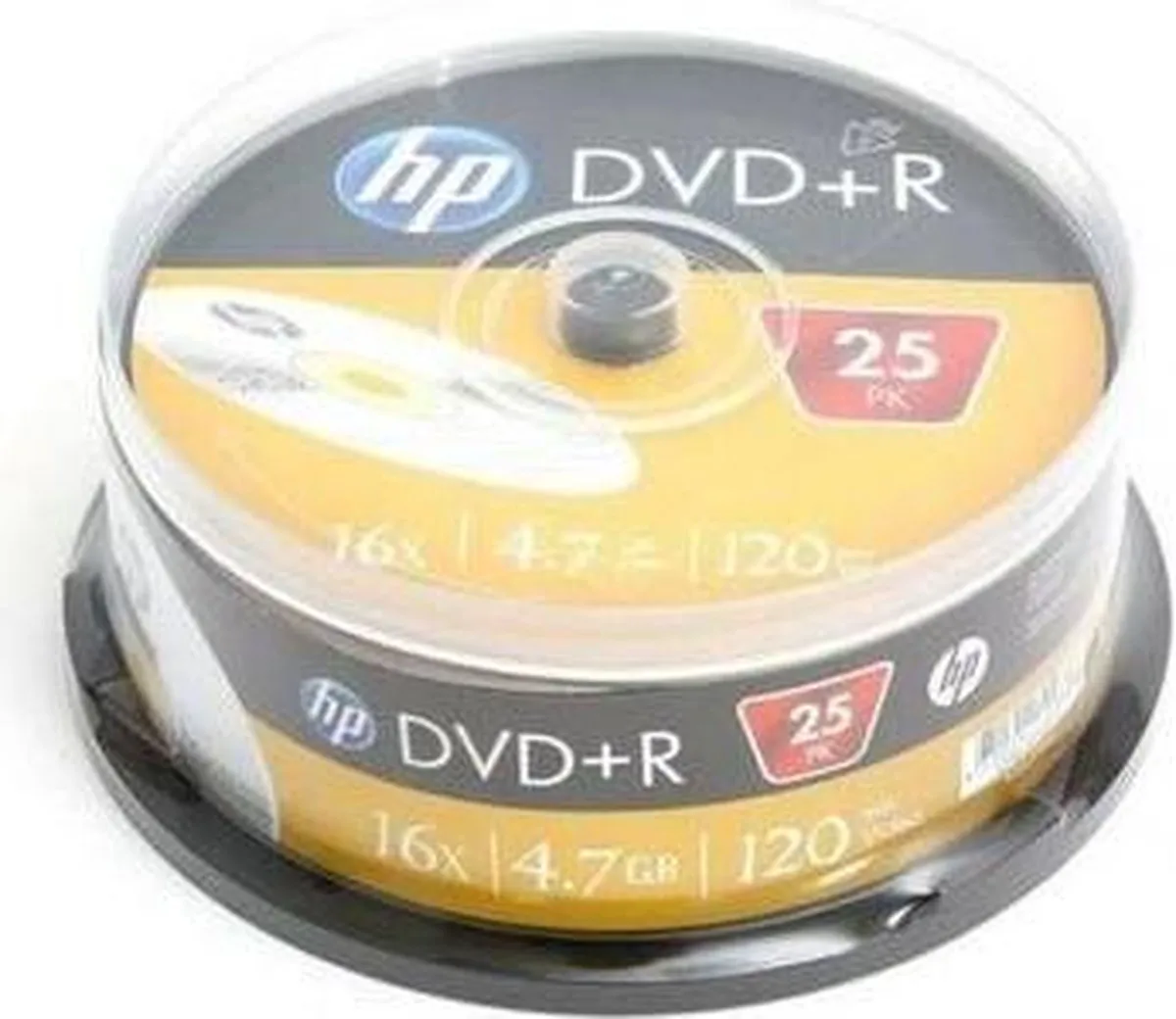 HP DVD+R 4,7GB 25 Stuks