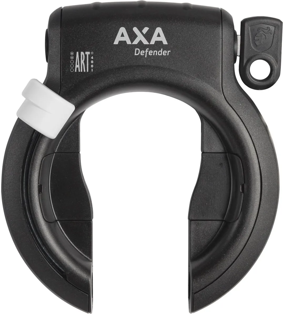 AXA Ringslot Defender - Zwart met witte knop