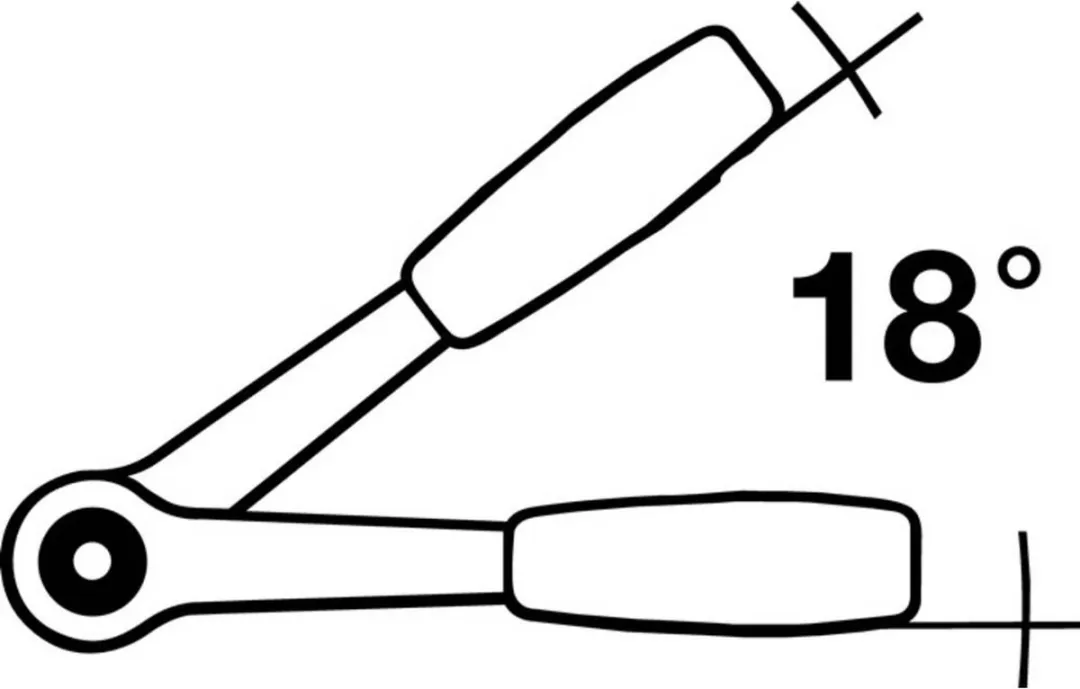 Hazet Omschakelratel 1/4" 20 Tanden