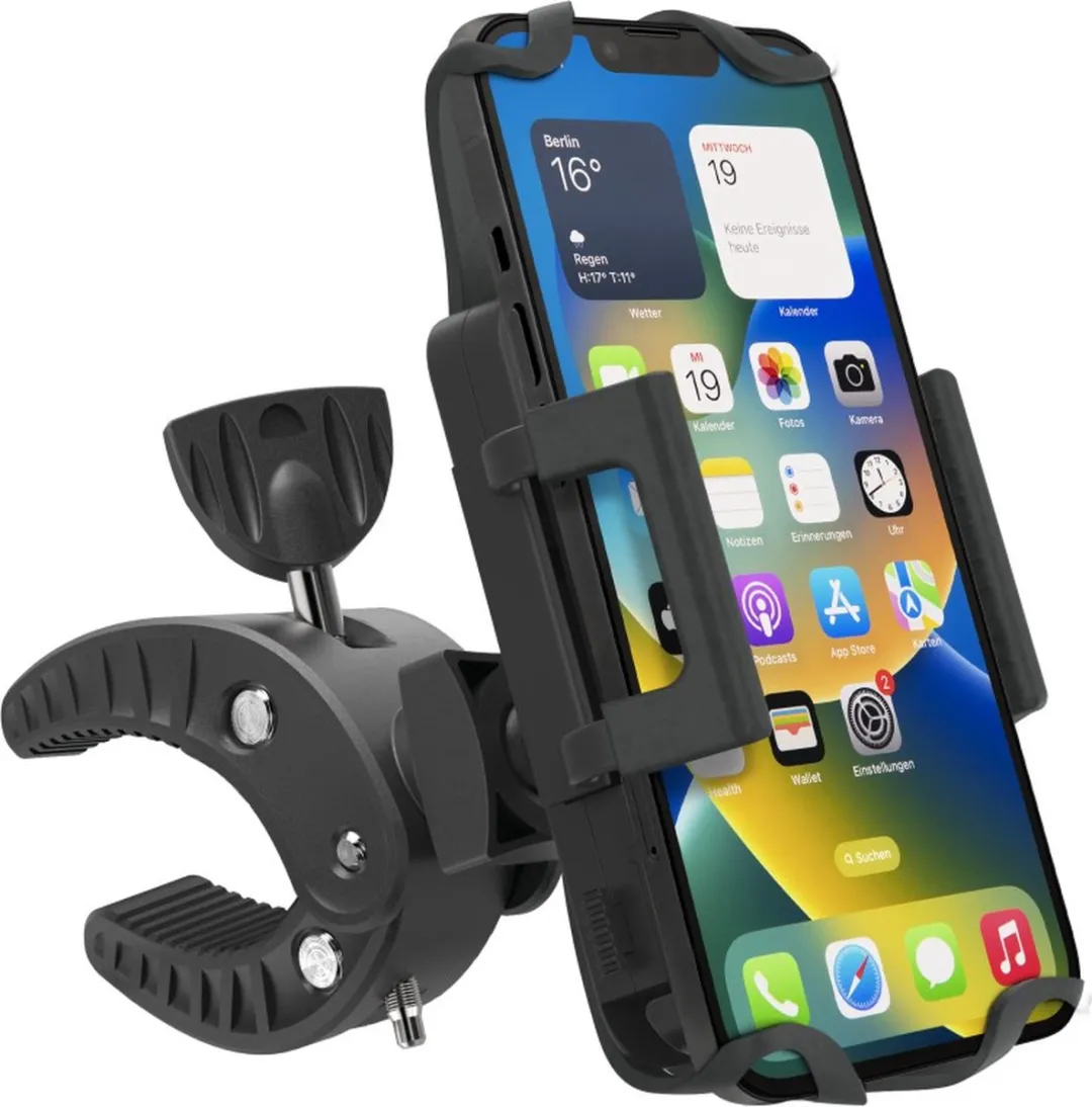 Hama Strong GSM-houder 00201514 - Fiets - Zwart - afbeelding 6 van 6