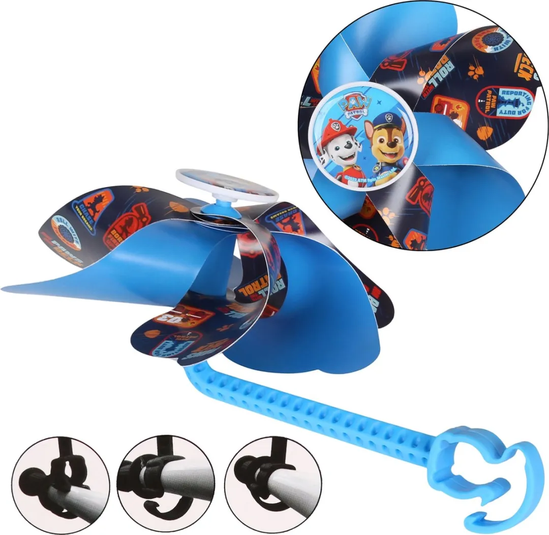 Disney Paw Patrol Chase Marshall Marineblauwe Waaier - Fietsstuur - afbeelding 6 van 6