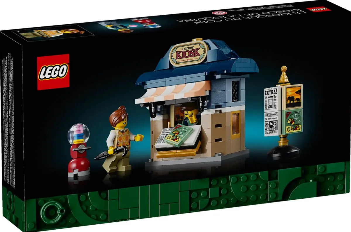 LEGO Icons Kiosk 40757 - 205 Stukken - 2 Minifiguren