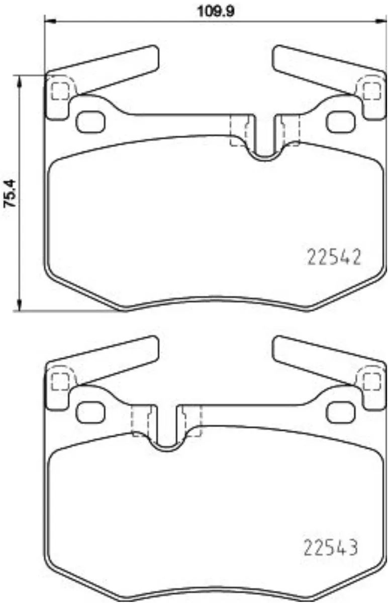 Hella PAGID 8DB355025-611 Schijfremset Lexus GS/RC