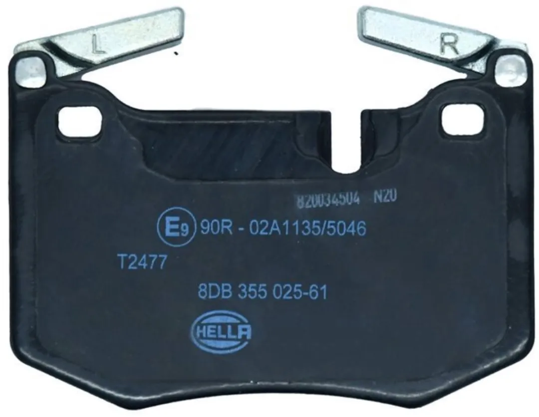 Hella PAGID 8DB355025-611 Schijfremset Lexus GS/RC