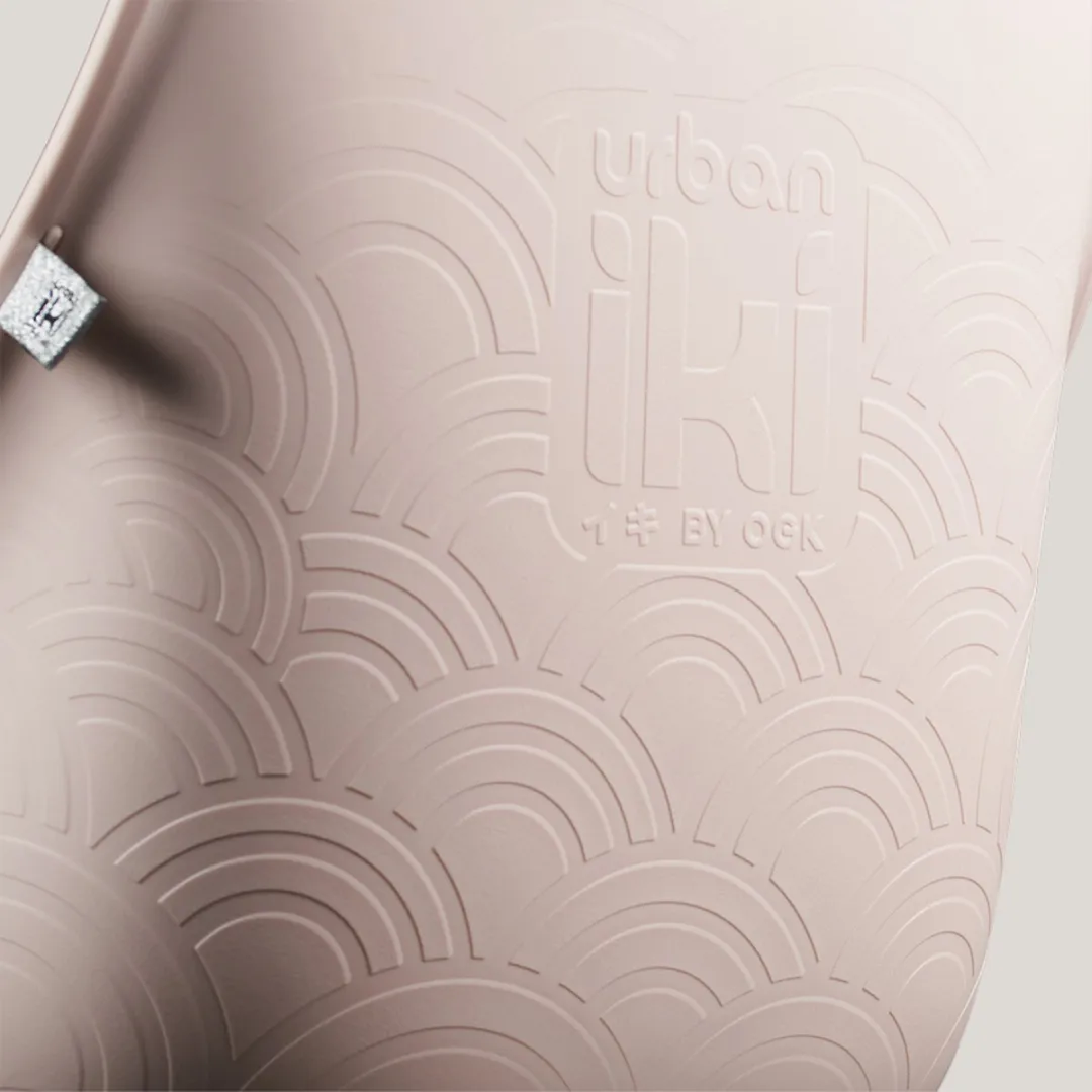 Urban Iki Fietsstoeltje Voor Ta–ke - Sakura Pink/ Kurumi Brown