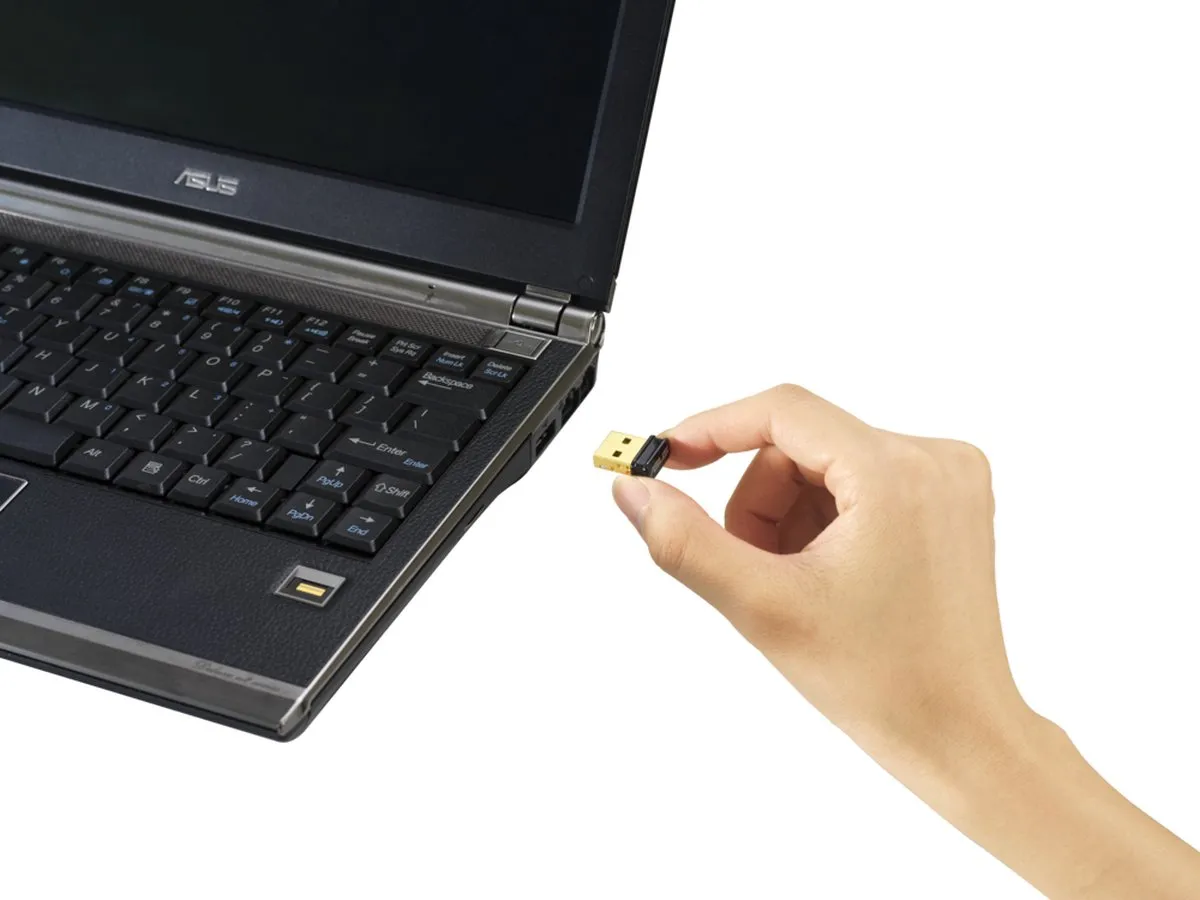 ASUS USB-N10 WiFi Adapter - Zwart