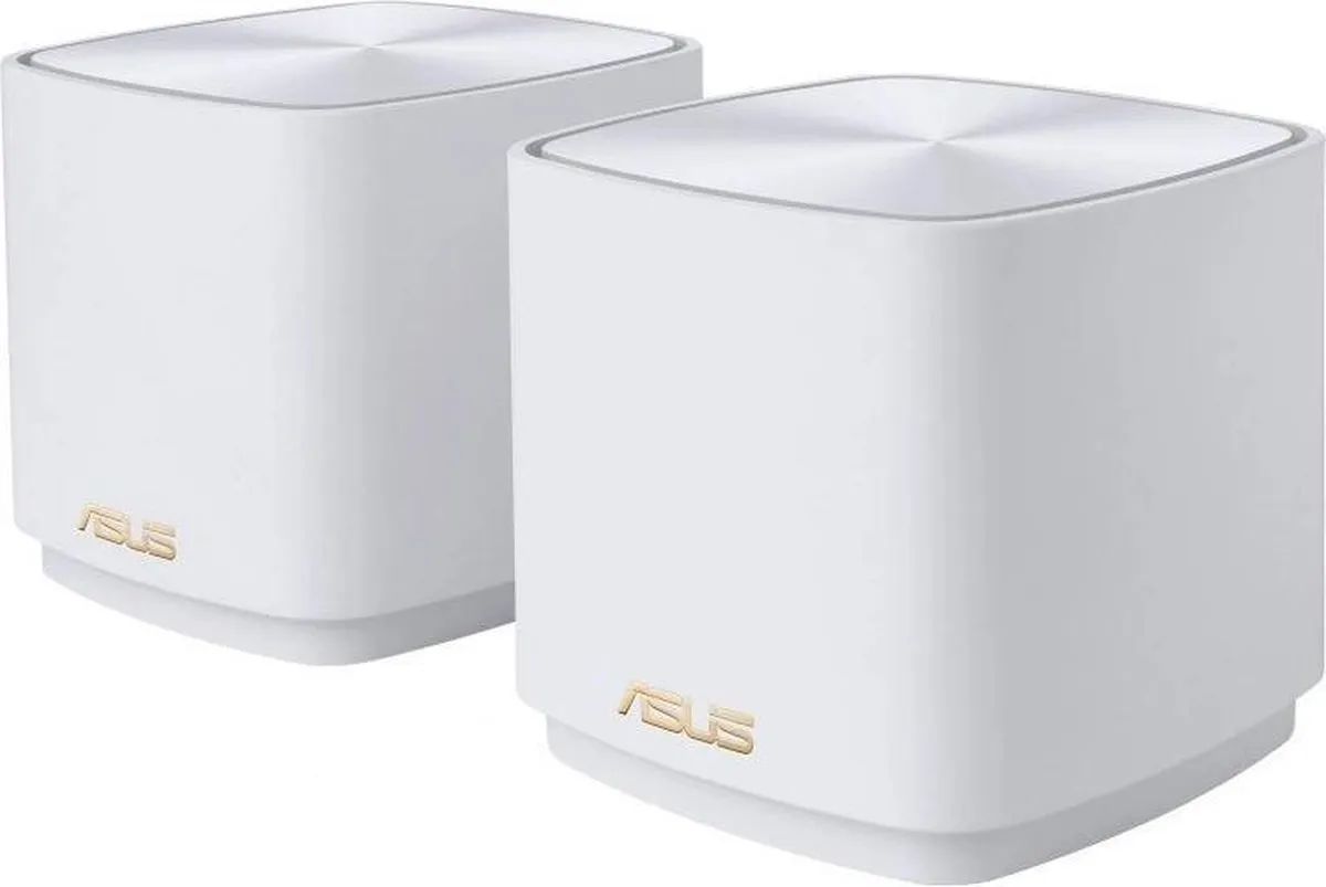 ASUS ZenWiFi AX Mini XD4 - AiMesh - Mesh Wifi - Wit - 2-pack