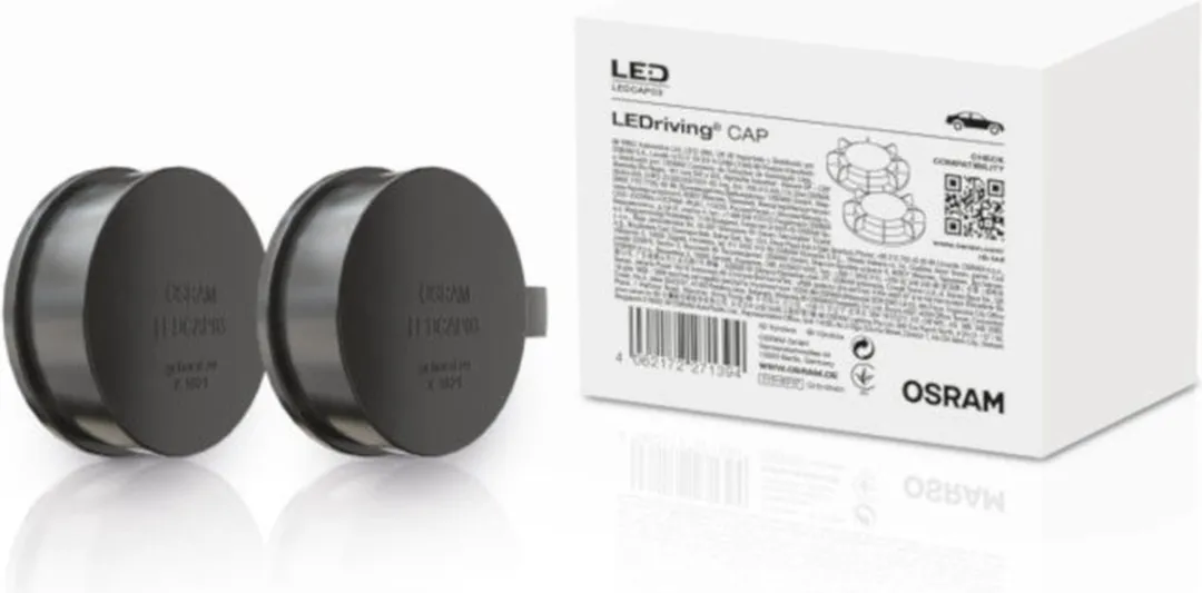 Osram LEDriving CAP LEDCAP09 LED-koplamp - 2 Stuks - Zwart
