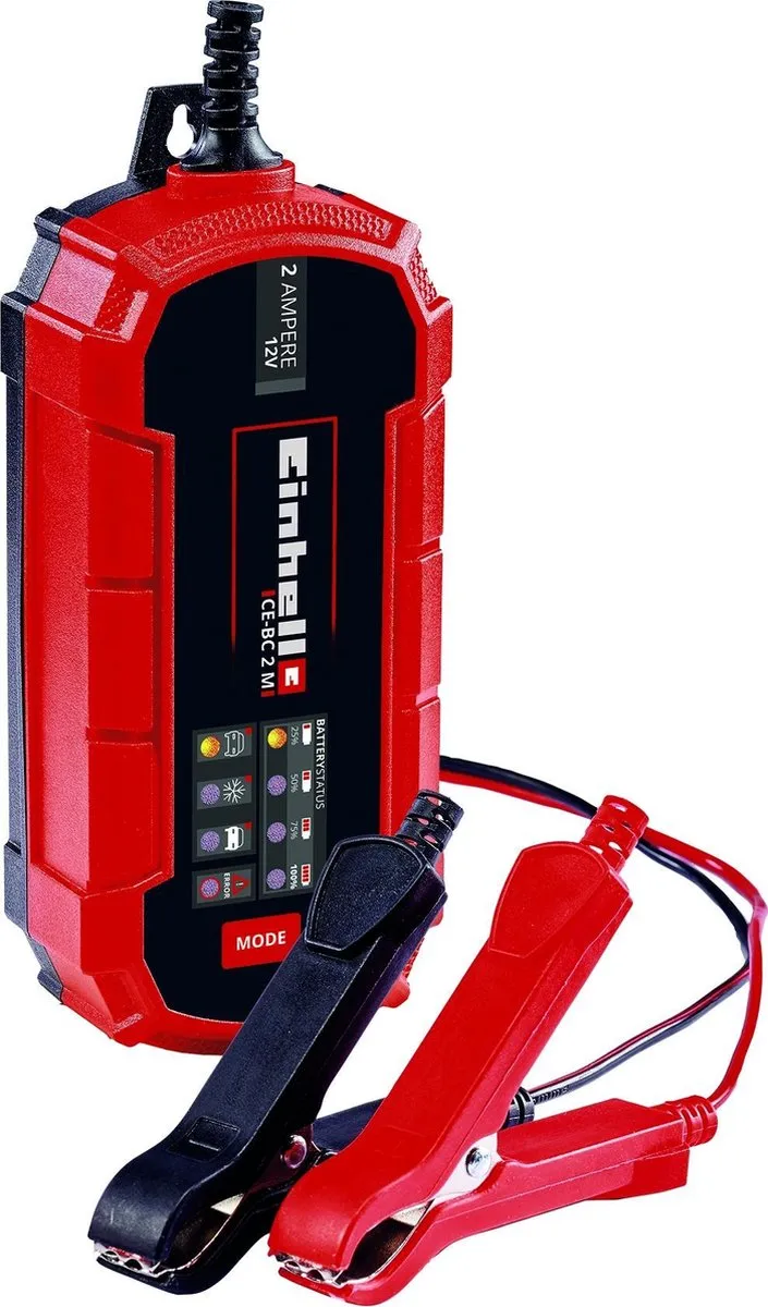 Einhell CE-BC 2 M Acculader 12V - 2A - 3-60Ah