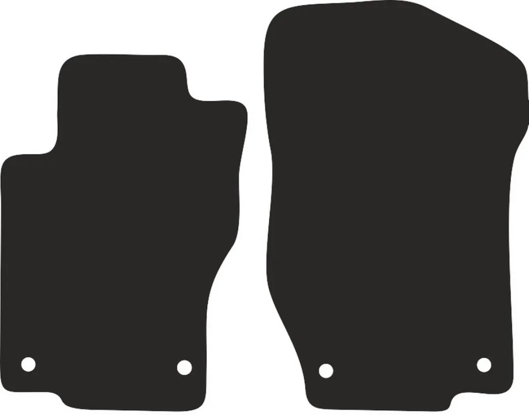 Mercedes GL I X164 SUV Polyamide Voering - 2 Stuks Zwart