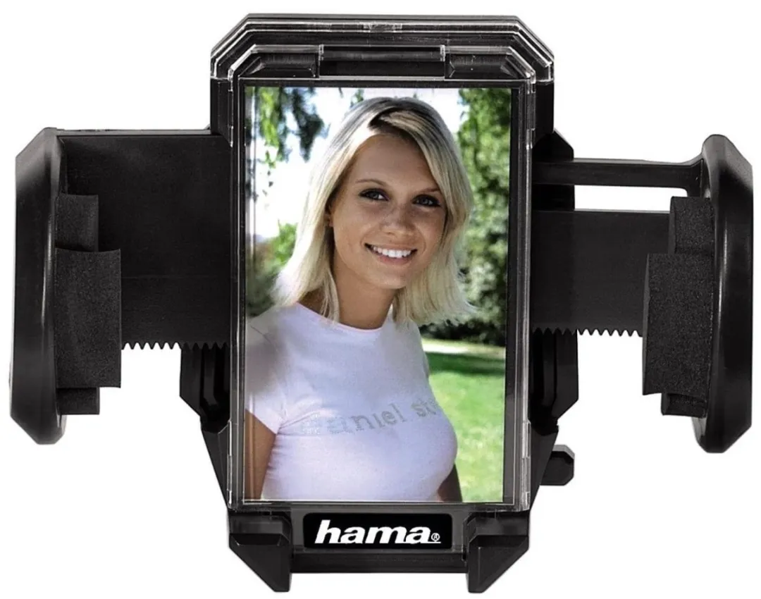 Hama Universele Telefoonhouder Set 4-11cm - Zwart - afbeelding 6 van 6