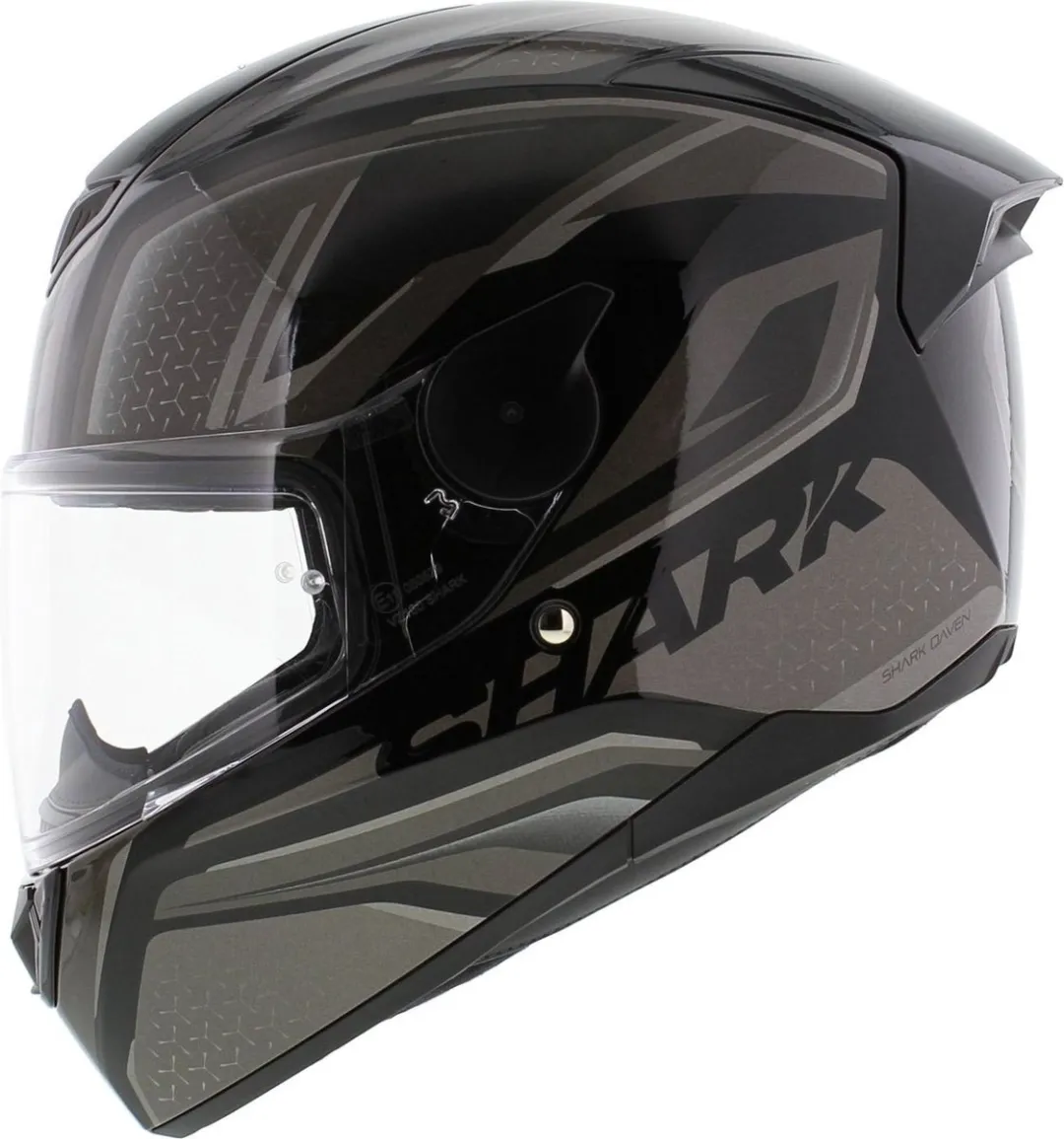 Shark D-SKWAL 2 DAVEN Motorhelm - XS - Zwart