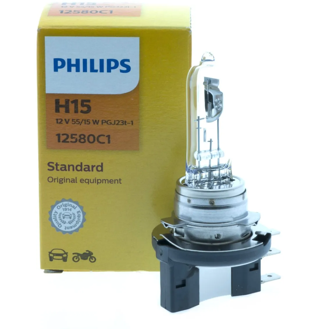 Philips Halogeenlamp H15 55/15W 12V
