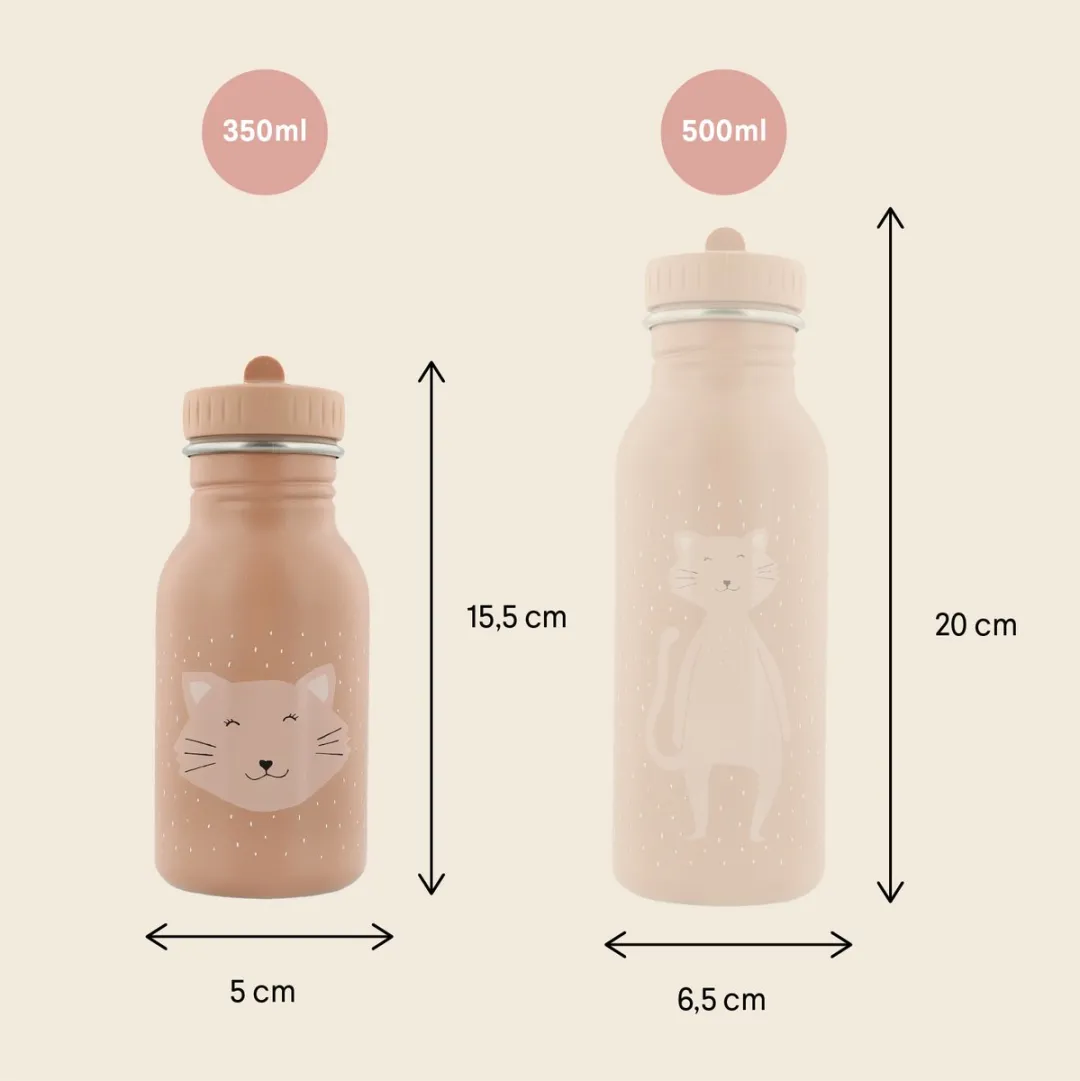 Trixie Mrs. Cat RVS Waterfles 350ml - Roze
