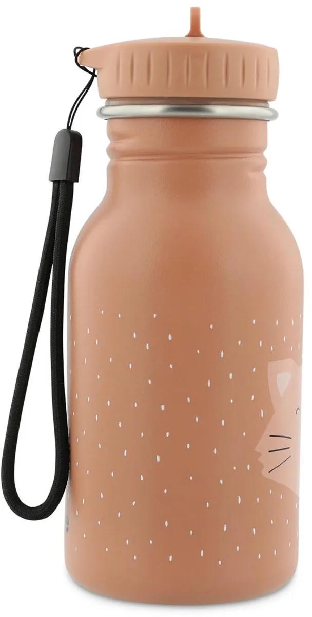 Trixie Mrs. Cat RVS Waterfles 350ml - Roze