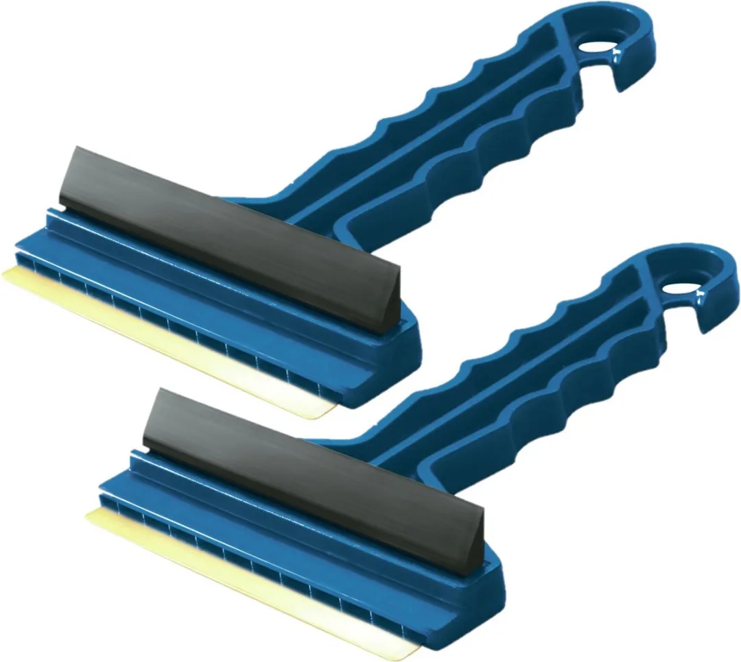 Prosperplast IJskrabber Blauw 9x16cm - Hard blad