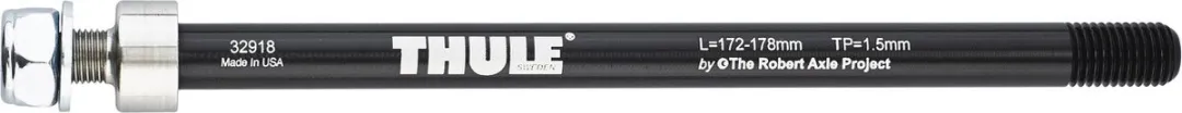 Thule Shimano Thru Axle 172/178mm M12x1.5 - Zwart