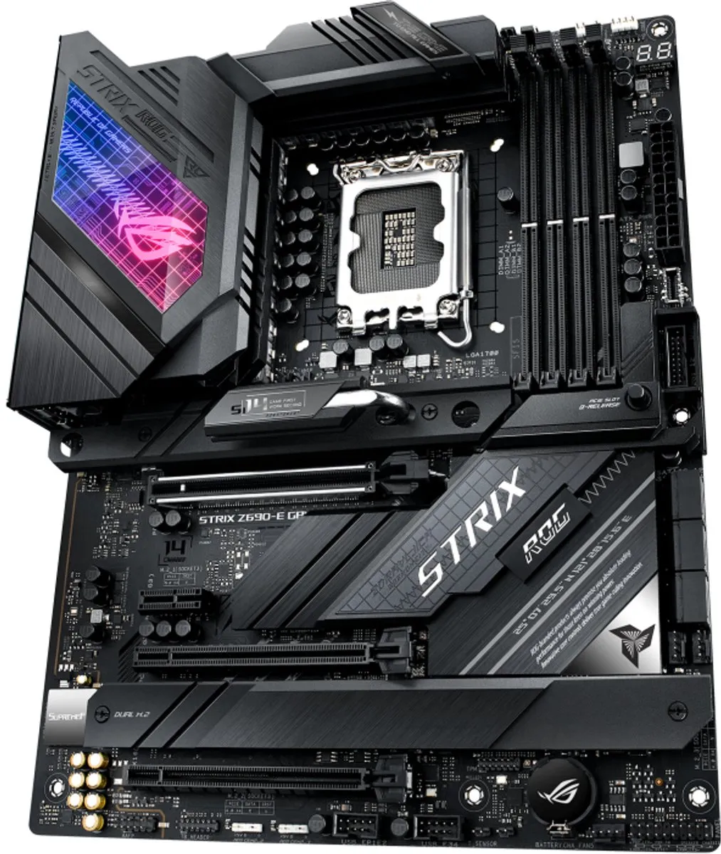 ASUS ROG Strix Z690-E GAMING WIFI Moederbord - ATX - Socket 1700