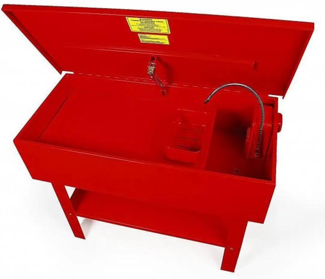 HBM 176 Liter Ontvetterbak met pomp - Rood