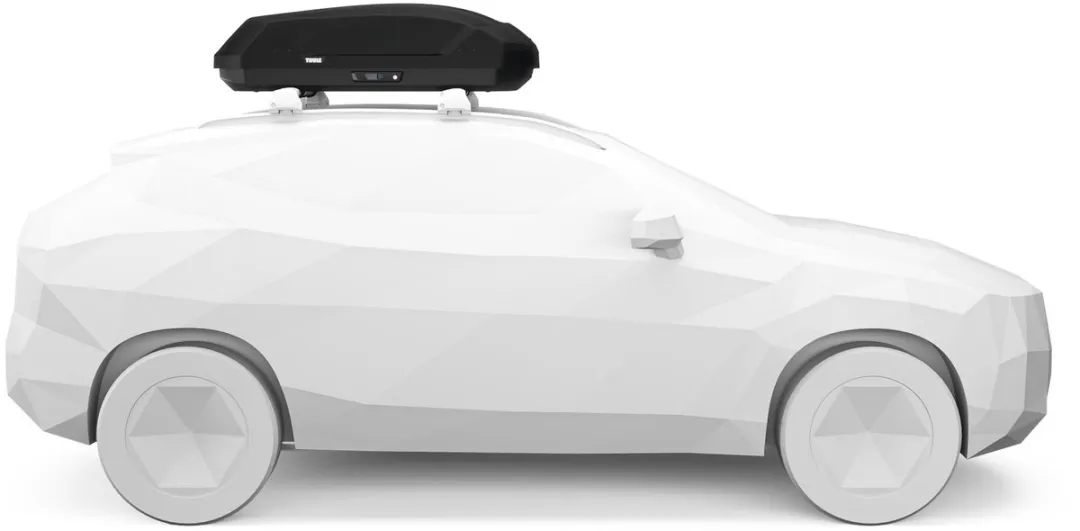 Thule Force 3 S Dakkoffer 300L - Zwart