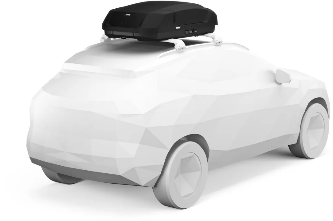 Thule Force 3 S Dakkoffer 300L - Zwart