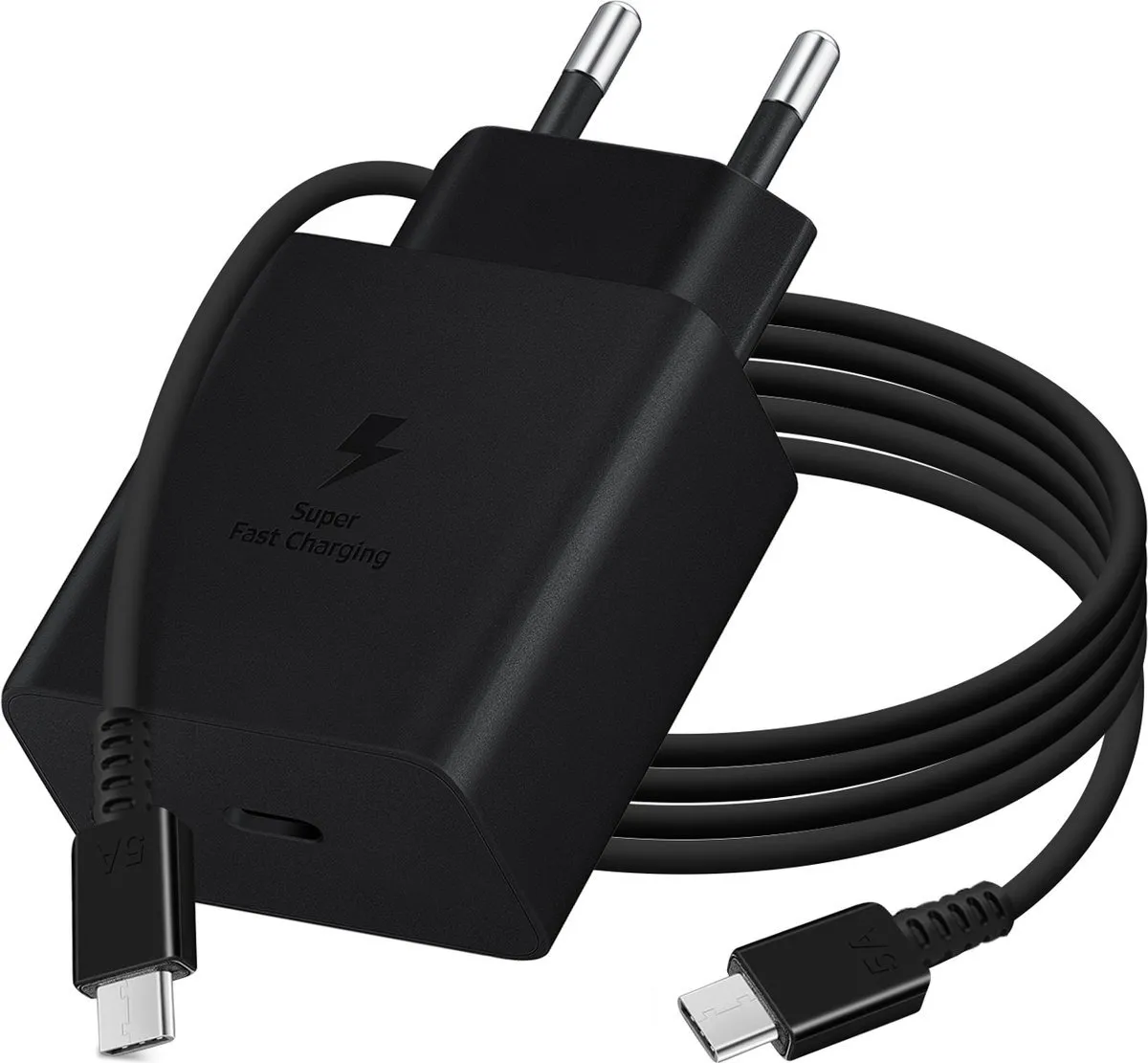 Samsung 45W Power Adapter EP-T4510NBEGEU - USB-C Kabel 1.8m - Zwart
