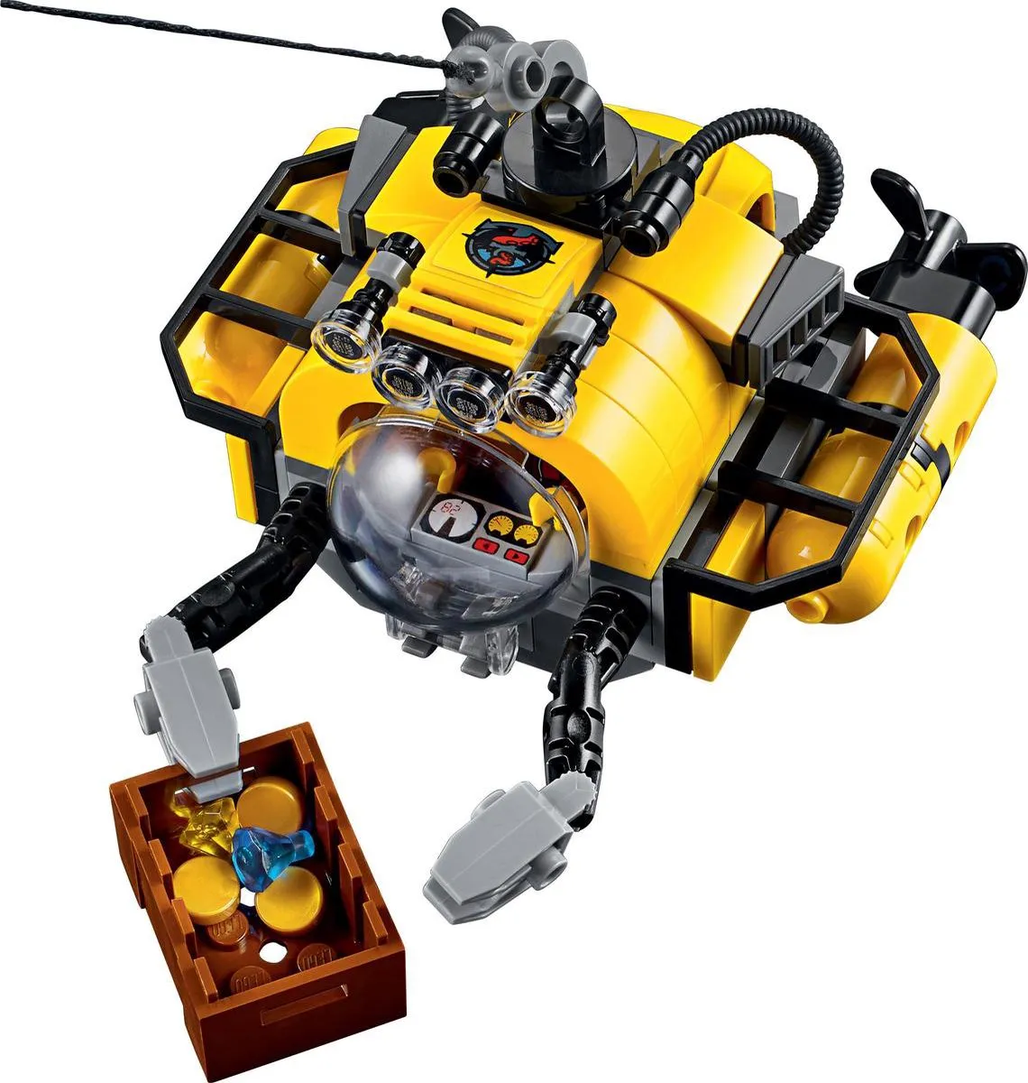 LEGO City Diepzee Helikopter 60093 - 388 Stukken
