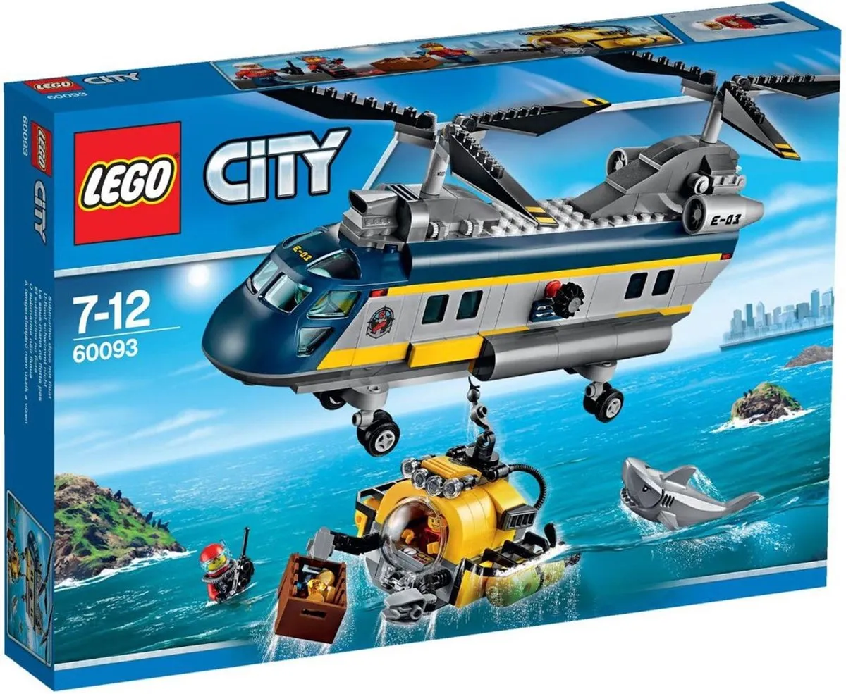 LEGO City Diepzee Helikopter 60093