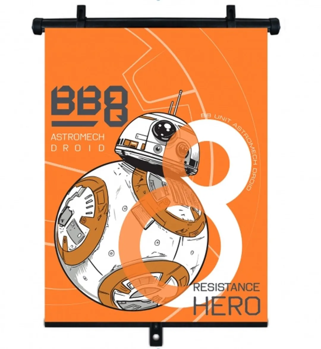 Disney Star Wars BB8 Rolgordijn 44x35cm - Oranje