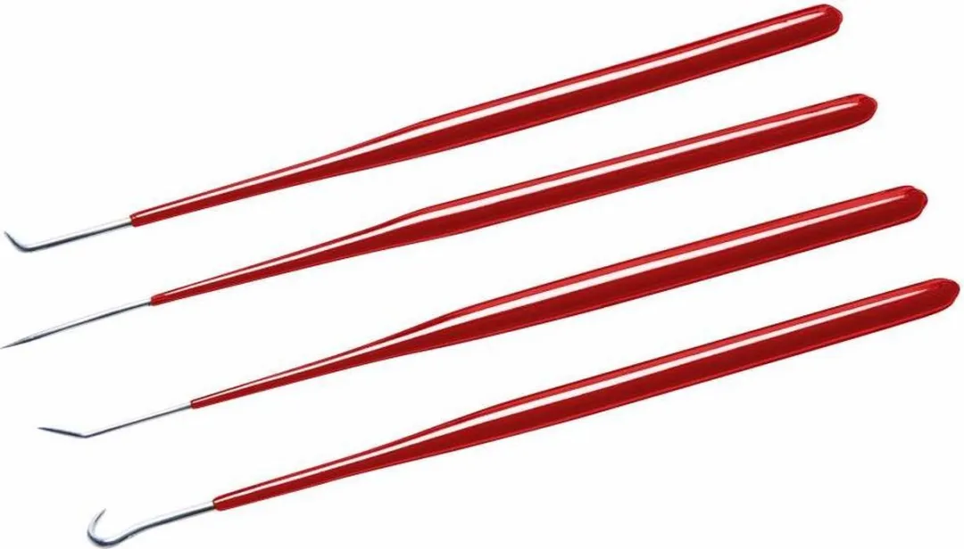 Silverline Veerhaken Set 185mm